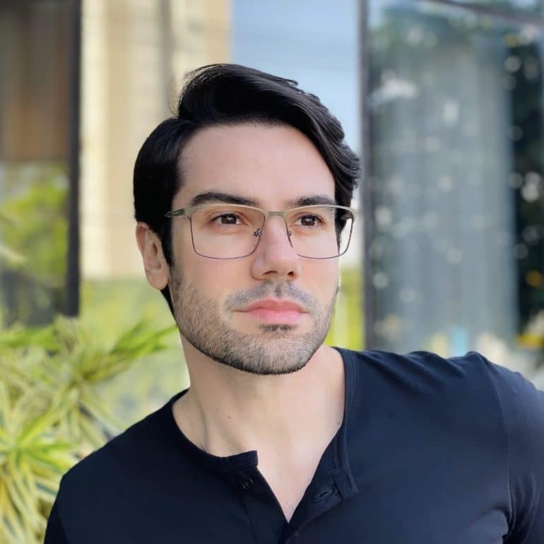 safine com br oculos de grau masculino retangular grafite cesar 1