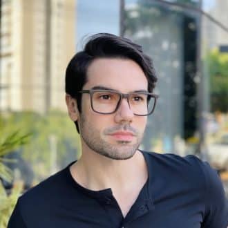 safine com br oculos de grau masculino retangular marrom ricardo 1