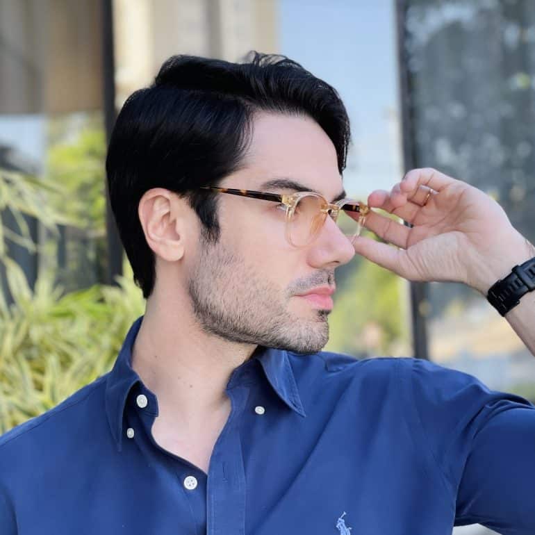 safine com br oculos de grau quadrado champanhe francisco 2 0 2