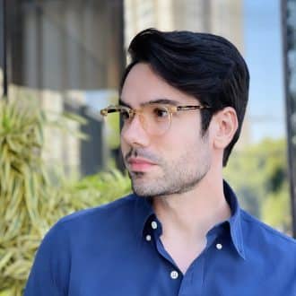 safine com br oculos de grau quadrado champanhe francisco 2 0 3