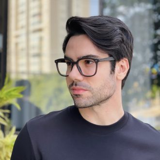 safine com br oculos de grau quadrado marrom joaquim 2 0 3