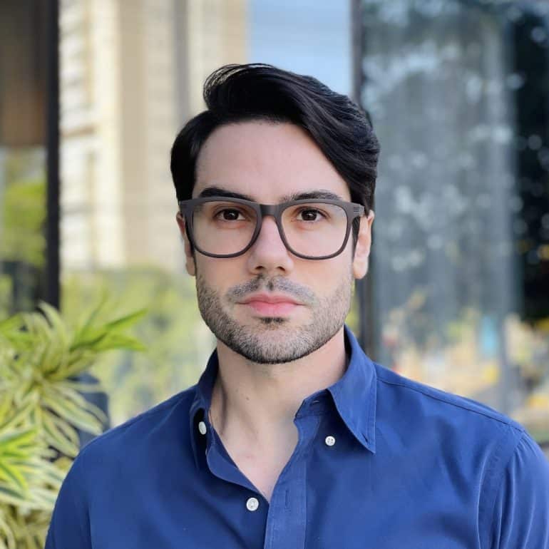 safine com br oculos de grau quadrado marrom yan 2 0