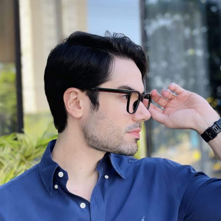 safine com br oculos de grau quadrado preto bruno 2 0 2
