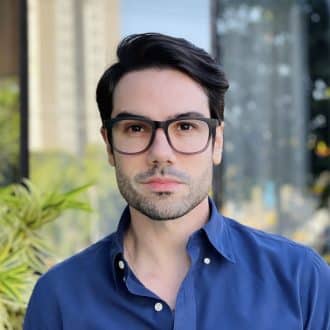 safine com br oculos de grau quadrado preto degrade yan 2 0