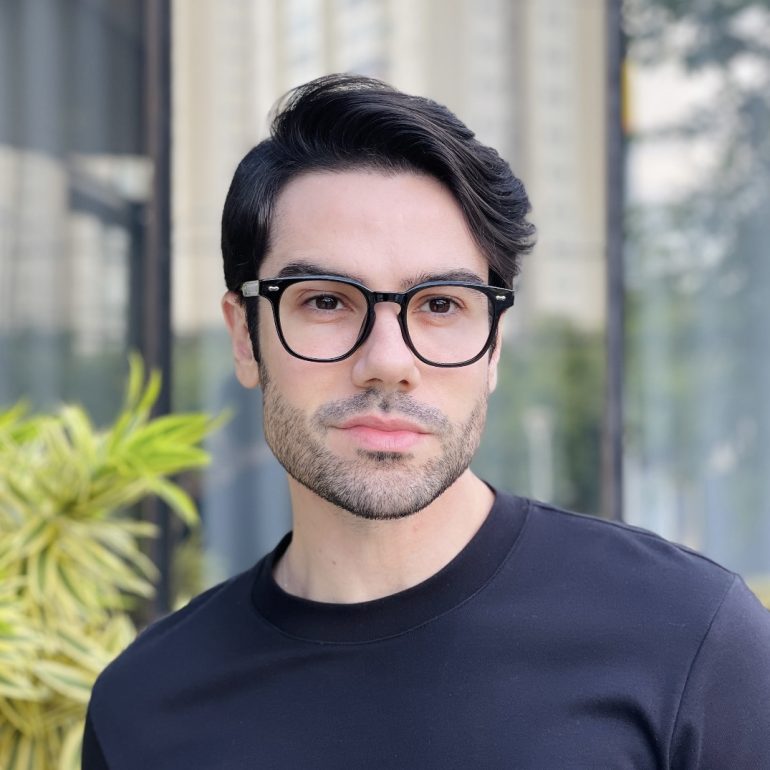 safine com br oculos de grau quadrado preto e transparente vinicius 2 0