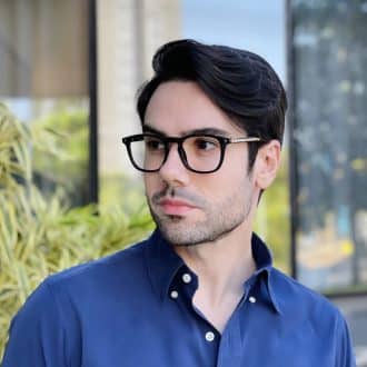 safine com br oculos de grau quadrado preto fernando 2 0 3
