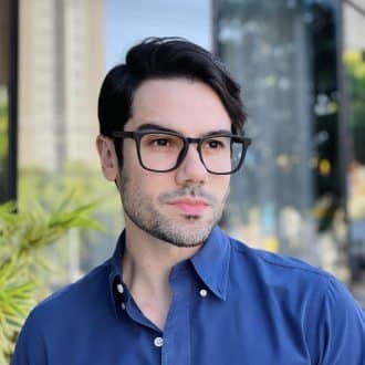 safine com br oculos de grau quadrado preto fosco bruno 2 0 1