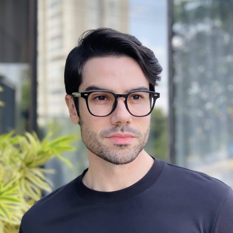 safine com br oculos de grau quadrado preto vinicius 2 0 1