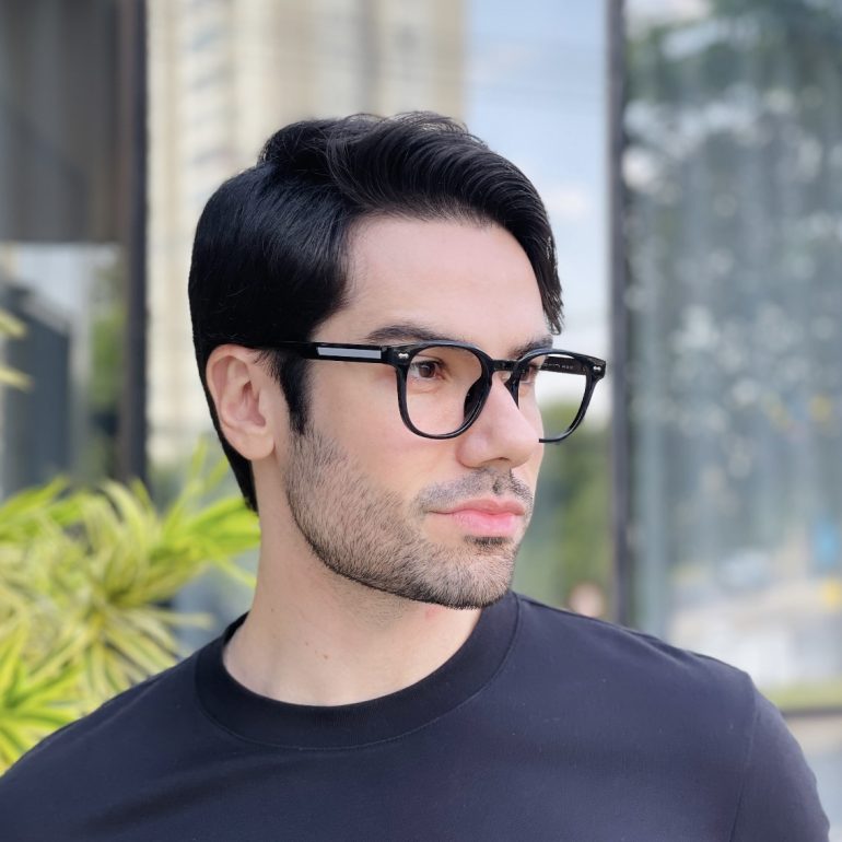 safine com br oculos de grau quadrado preto vinicius 2 0 2