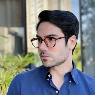 safine com br oculos de grau quadrado tartaruga levi 2 0 3