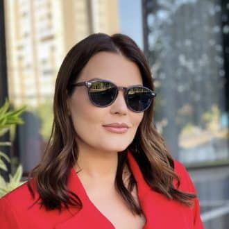 safine com br oculos de sol feminino redondo cinza helena