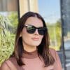 safine com br oculos de sol feminino redondo preto liza
