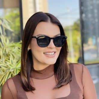 safine com br oculos de sol feminino redondo preto liza 2
