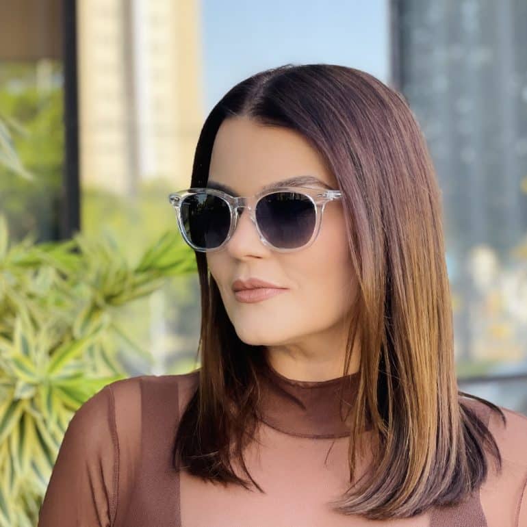 safine com br oculos de sol feminino redondo transparente alice 1