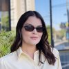 safine com br oculos de sol feminino retangular preto e marrom milli