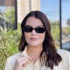 safine com br oculos de sol feminino retangular preto milli