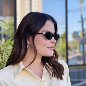 safine com br oculos de sol feminino retangular preto milli 3