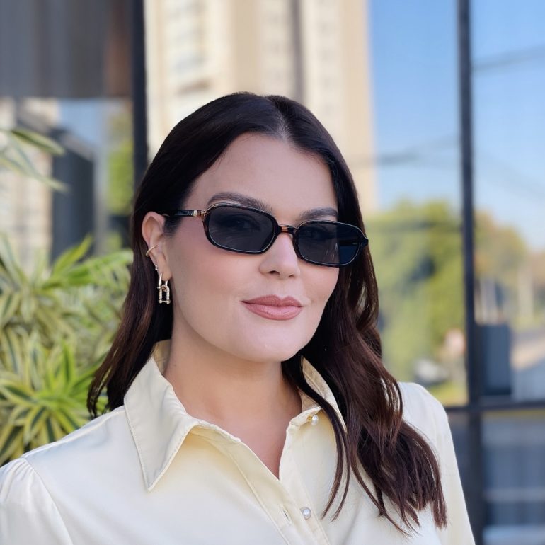 safine com br oculos de sol feminino retangular tartaruga milli 3