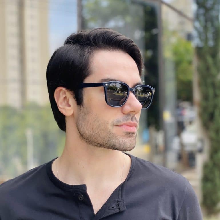 safine com br oculos de sol masculino quadrado azul joaquim 1