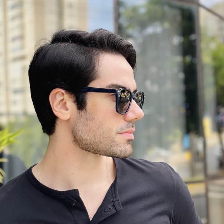 safine com br oculos de sol masculino quadrado azul joaquim 2