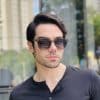 safine com br oculos de sol masculino quadrado cinza joaquim