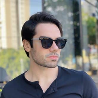 safine com br oculos de sol masculino quadrado preto e transparente vinicius 1