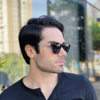 safine com br oculos de sol masculino quadrado preto e transparente vinicius 2