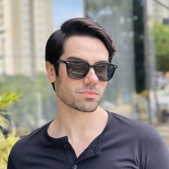 safine com br oculos de sol masculino quadrado preto joaquim