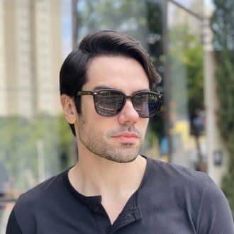 safine com br oculos de sol masculino quadrado tartaruga joaquim