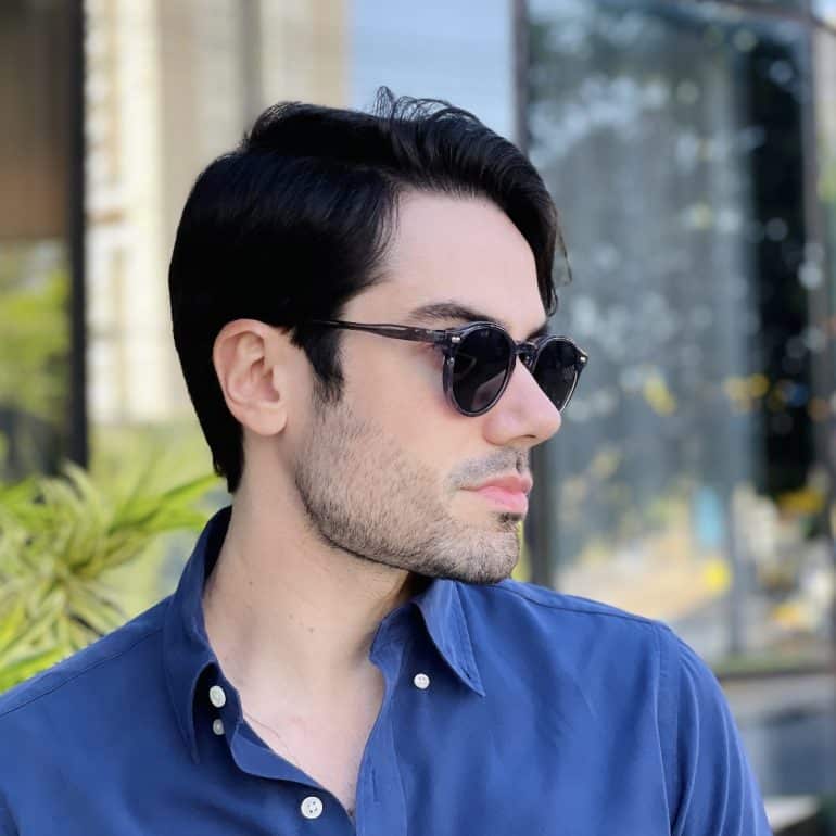 safine com br oculos de sol masculino redondo cinza elias 2