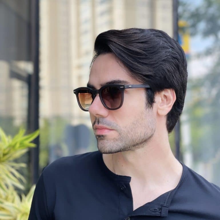 safine com br oculos de sol masculino redondo marrom julio 3