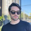 safine com br oculos de sol masculino redondo preto augusto 4