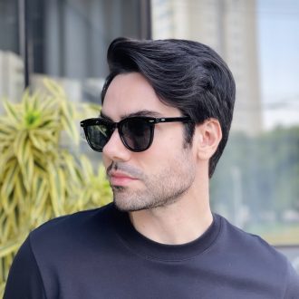 safine com br oculos de sol masculino redondo preto julio 3