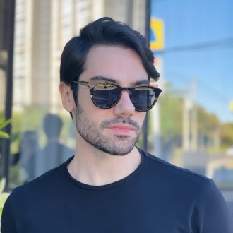 safine com br oculos de sol masculino redondo tartaruga augusto 5
