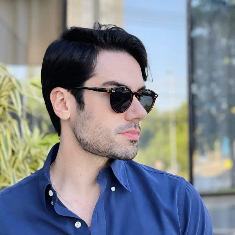 safine com br oculos de sol masculino redondo tartaruga elias 2