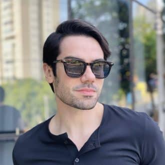 safine com br oculos de sol masculino redondo tartaruga julio