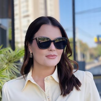 safine com br oculos feminino 2 em 1 clip on gatinho cinza aline 8