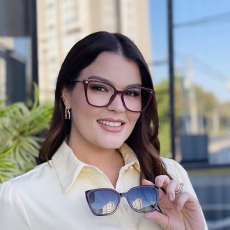 safine com br oculos feminino 2 em 1 clip on gatinho marsala aline