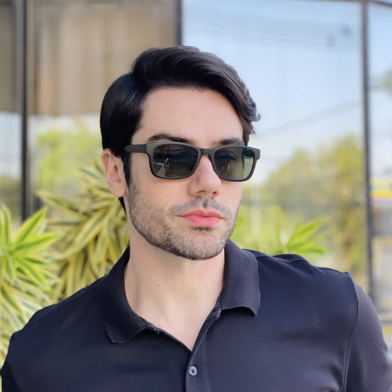 safine com br oculos 3 em 1 clip on masculino retangular preto e verde ravi 7
