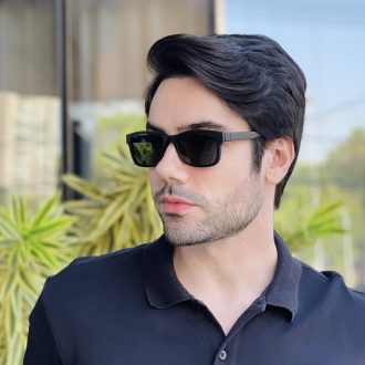 safine com br oculos 3 em 1 clip on masculino retangular preto e verde ravi 9