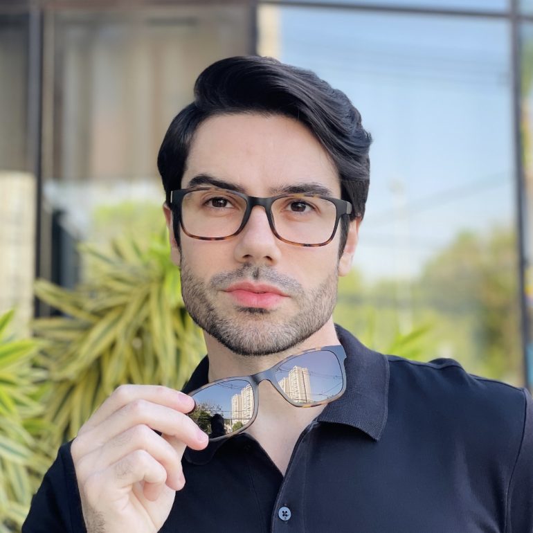 safine com br oculos 3 em 1 clip on masculino retangular tartaruga ravi 1