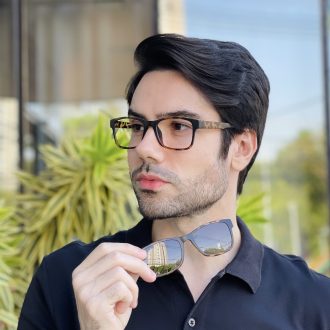 safine com br oculos 3 em 1 clip on masculino retangular tartaruga ravi 3