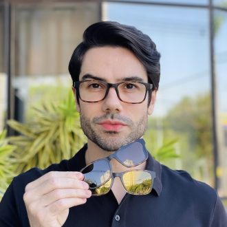 safine com br oculos 3 em 1 clip on masculino retangular tartaruga ravi