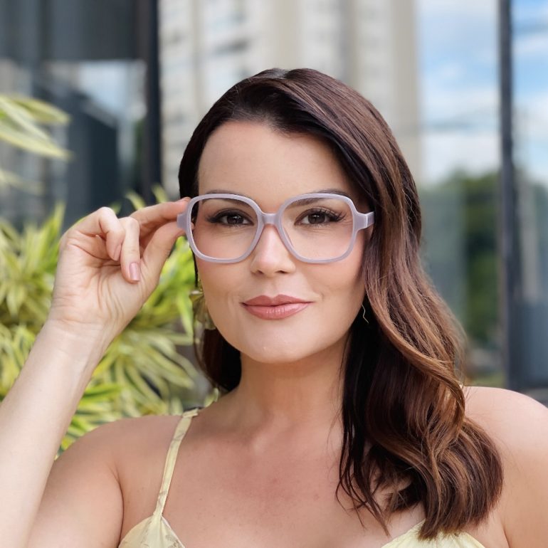 safine com br oculos de grau feminino quadrado lilas adele 1