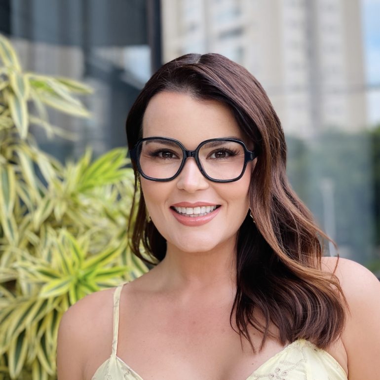 safine com br oculos de grau feminino quadrado preto adele 2