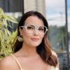 safine com br oculos de grau feminino quadrado verde agua adele