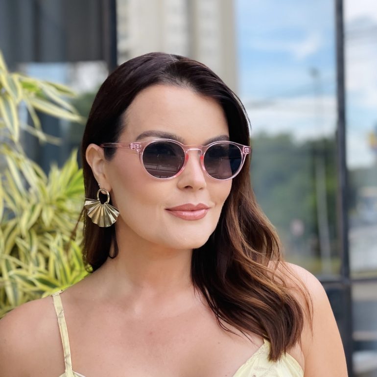 safine com br oculos de sol feminino redondo rosa carolina 2