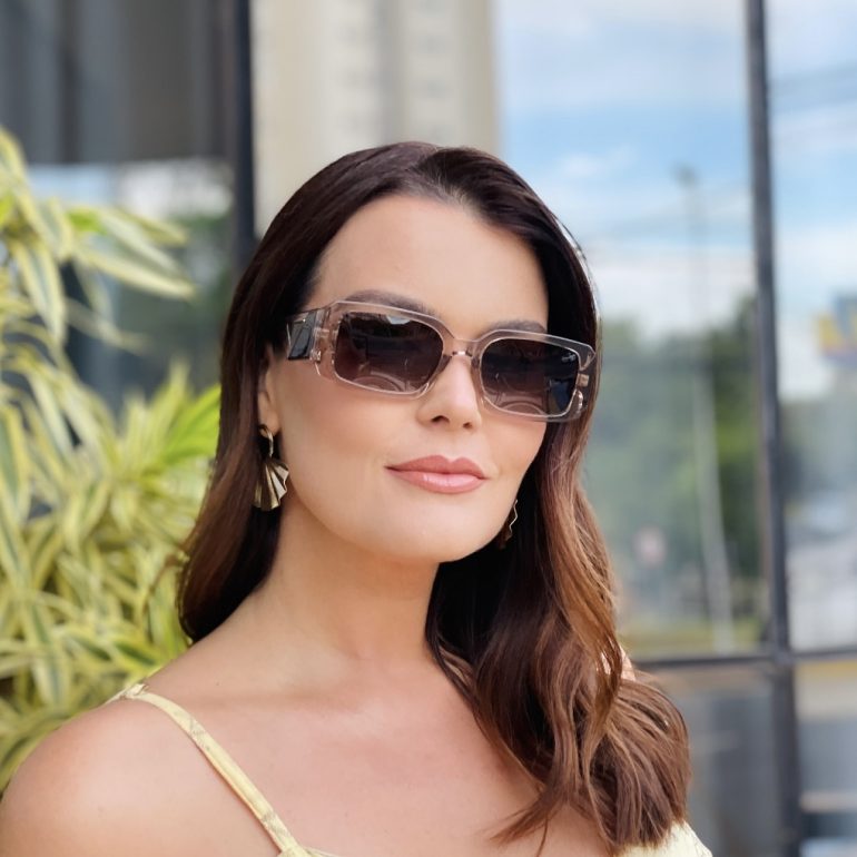 safine com br oculos de sol feminino retangular rose virginia 2