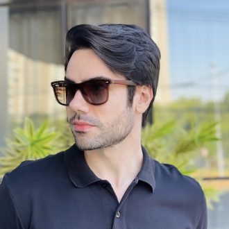 safine com br oculos de sol masculino quadrado marrom fosco pablo 1