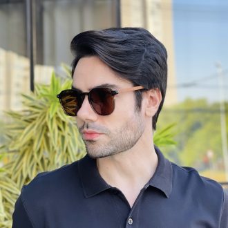 safine com br oculos de sol masculino quadrado marrom marcelo 3